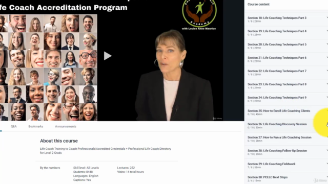 Professional Life Coach Certification PCELC Coach Training – Screenshot 3