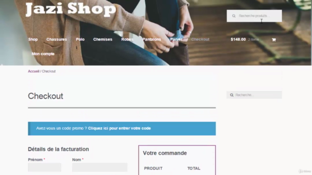 Créer un site web de commerce en ligne – Screenshot 3