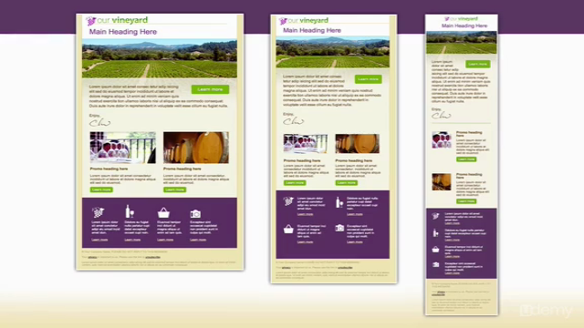 Creating a Responsive HTML Email – Screenshot 1