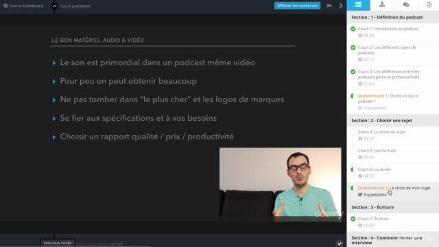 Créer son podcast – Screenshot 2