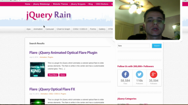 jQuery Mastery and Plugins – Screenshot 1