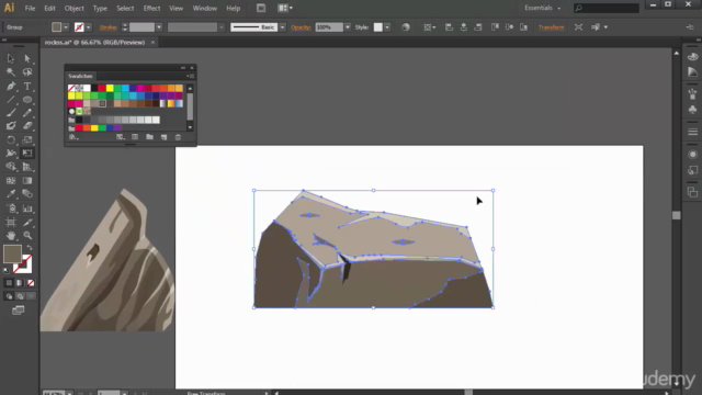 Make your own 2D Game Backgrounds with Adobe Illustrator – Screenshot 3