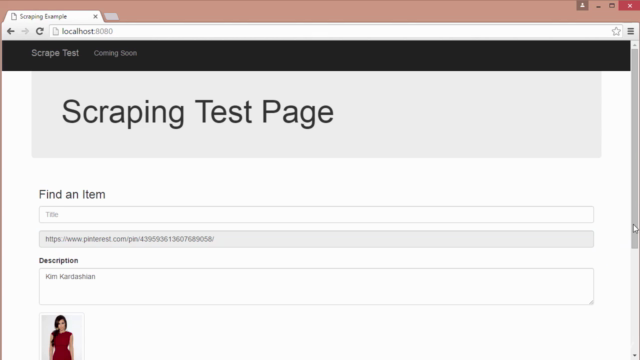 Learn Web Scraping with Node.js – Screenshot 3