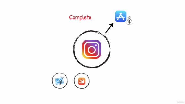 Develop Full iOS Instagram Clone App in Swift & Xcode – Screenshot 3
