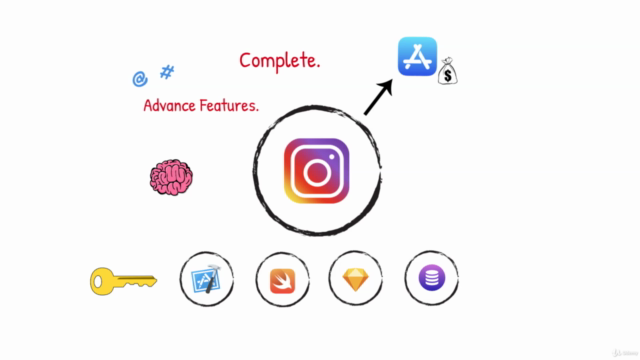 Develop Full iOS Instagram Clone App in Swift & Xcode – Screenshot 4