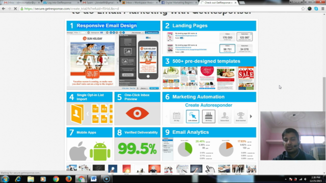 Ultimate Email Marketing Using Getresponse for Beginners – Screenshot 1