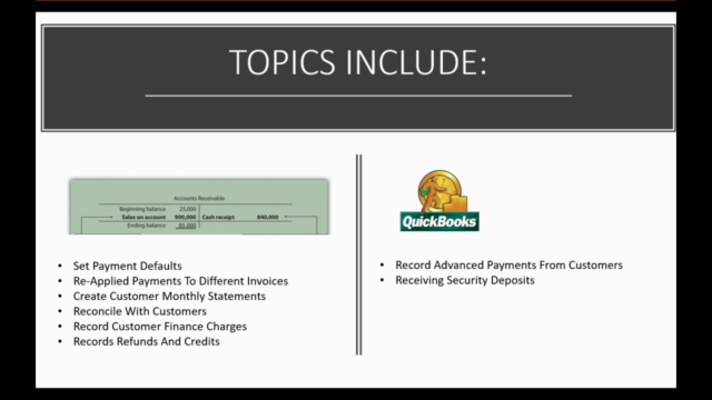 QuickBooks Advanced Customers And Receivables Transactions – Screenshot 3