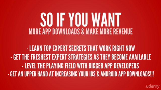 The ONLY iOS & Android App Marketing Course You'll Ever Need – Screenshot 4