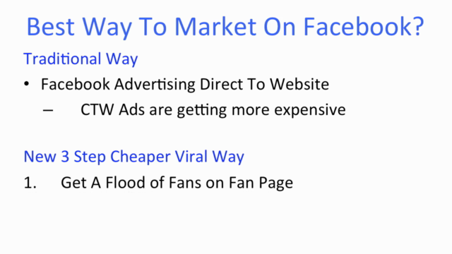 Facebook Ads Marketing Masterclass - Build Raving Fans! – Screenshot 1