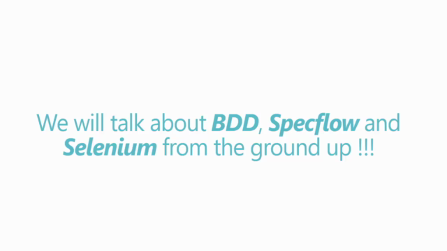 Automate application with Specflow and Selenium C# – Screenshot 1