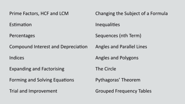 So you want a Grade C in your Maths GCSE? (Part 1) – Screenshot 1