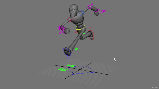 3D ANIMATION: WALK and RUN CYCLE – Screenshot 2