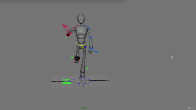 3D ANIMATION: WALK and RUN CYCLE – Screenshot 4