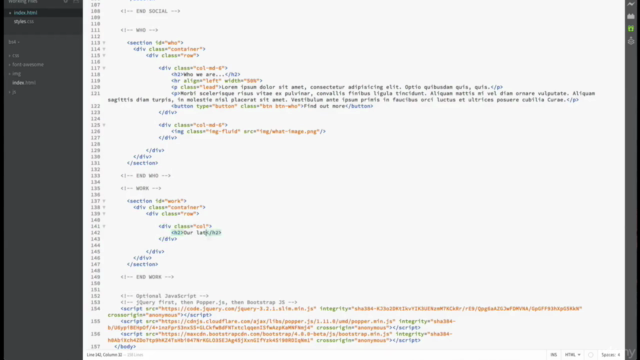 Bootstrap 4 Beginners: Code a Responsive Landing Page – Screenshot 4