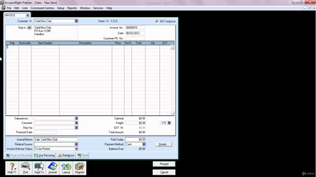 Certificate in MYOB AccountRight Premier Course – Screenshot 2