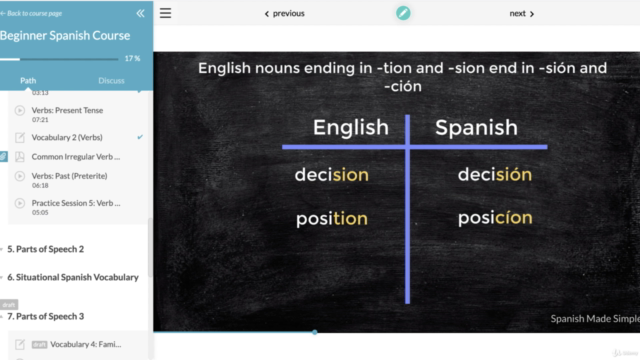 Spanish Made Simple: Beginner Spanish - Screenshot_03