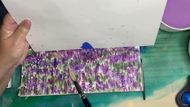Watercolor Fun - Lupine Flowers Painting for Beginners - Screenshot_03