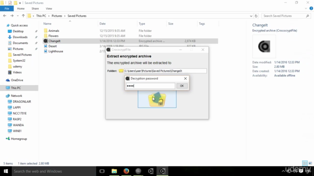 File Encryption Basics and Practices with CrococryptFile - Screenshot_01