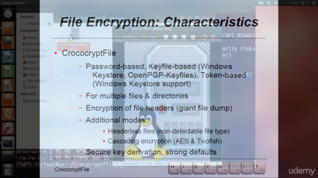 File Encryption Basics and Practices with CrococryptFile - Screenshot_03