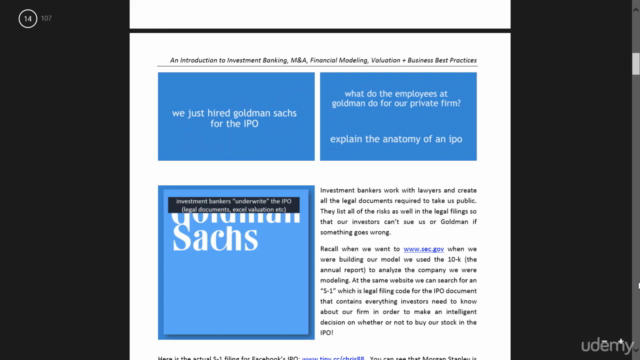 Intro to Investment Banking, M&A, IPO, Modeling + Free Book – Screenshot 2