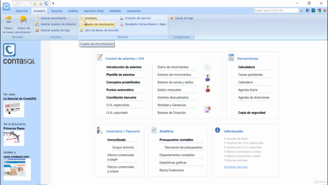 Aprende a llevar la contabilidad de forma informatizada – Screenshot 2