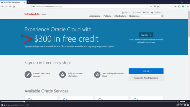 Connecting and working with Oracle Cloud DBaaS – Screenshot 1