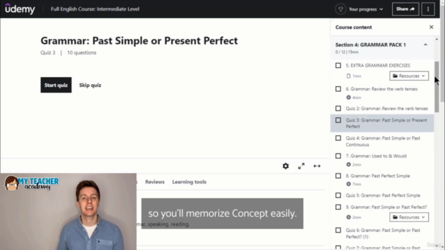 Curso Completo de Inglés – Nivel Intermedio Alto (B2) – Screenshot 2