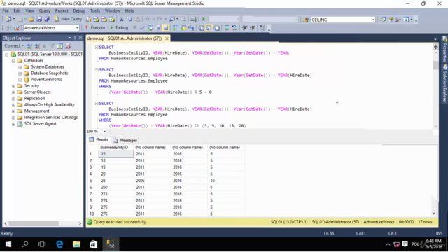 SQL Server - zapytania. Querying - Screenshot_02
