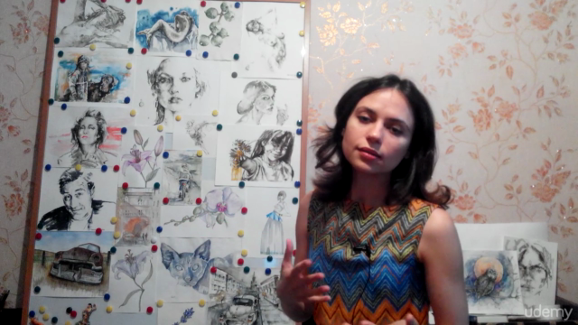 Watercolor realistic orchid painting: step by step workshop – Screenshot 3