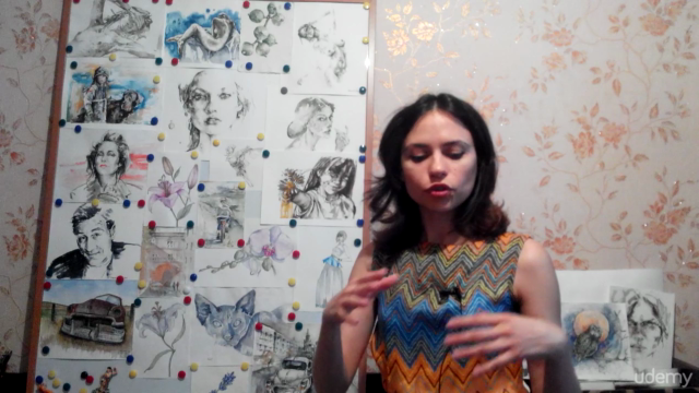 Watercolor realistic orchid painting: step by step workshop – Screenshot 4