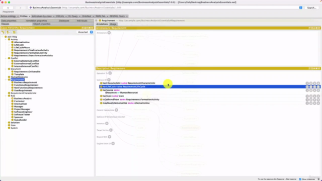 Ontologies for Business Analysis – Screenshot 4