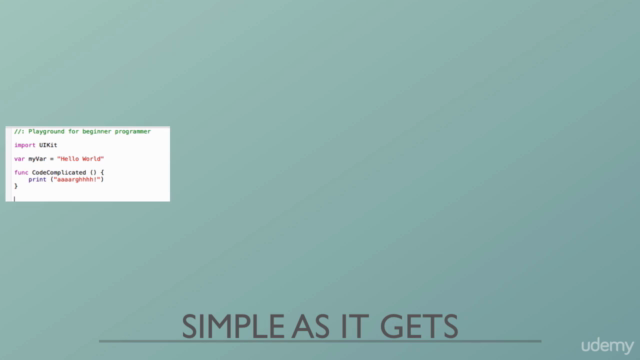 iOS App Development For Complete & Utter Coding Beginners – Screenshot 2