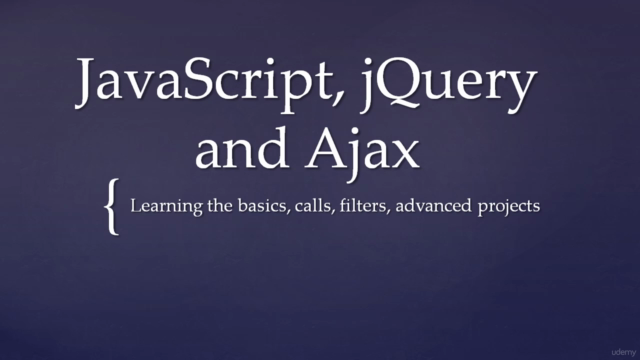 JavaScript, jQuery and Ajax - Screenshot_01