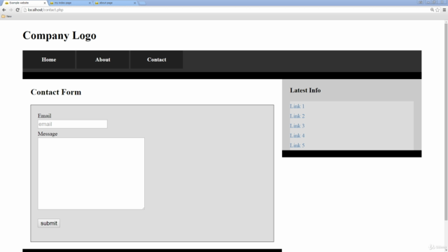 Build a website HTML5 CSS3 Beginner Course - Screenshot_01