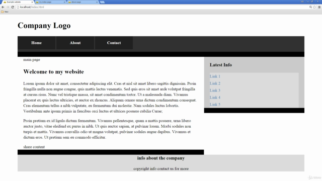 Build a website HTML5 CSS3 Beginner Course - Screenshot_02