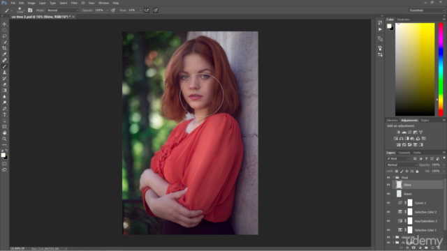 Photoshop CC: Retouching in no time with Actions! – Screenshot 2