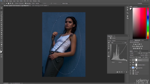 Photoshop CC: Retouching in no time with Actions! – Screenshot 4