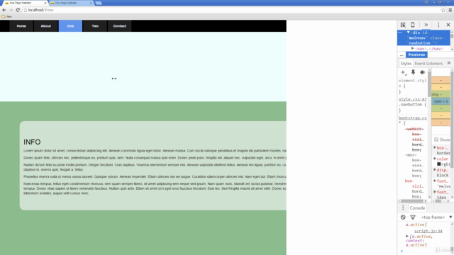 HTML5 CSS3 JQUERY Single Page Website Project from Scratch – Screenshot 4