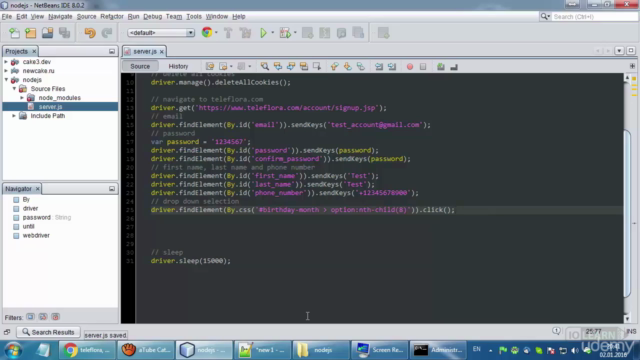 Learn Node.JS Selenium Webdriver – Screenshot 3