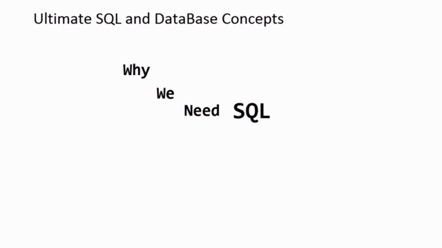 Learn to Build SQL Query| Ultimate SQL and DataBase Concepts – Screenshot 1