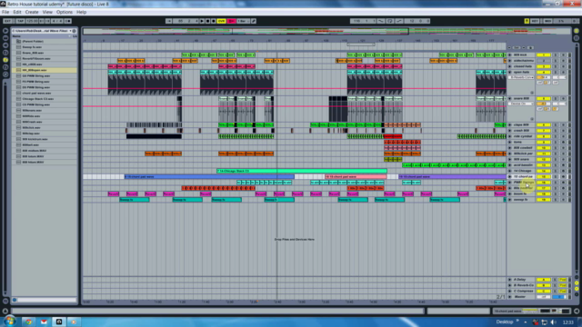 How to produce a Retro Techno House Record in Ableton Music – Screenshot 2