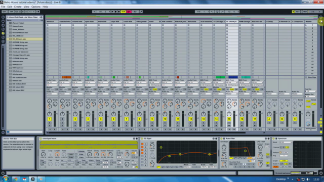 How to produce a Retro Techno House Record in Ableton Music – Screenshot 3
