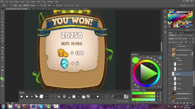 Create Game UI in 3 different styles – Screenshot 2