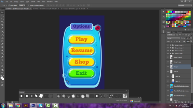 Create Game UI in 3 different styles – Screenshot 3