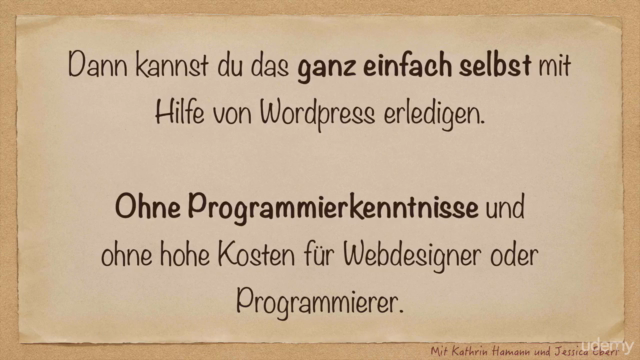 Eine eigene Seite für Autoren – Screenshot 2