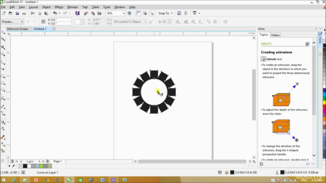 Corel Draw - From Straight Line to A Logo – Screenshot 2