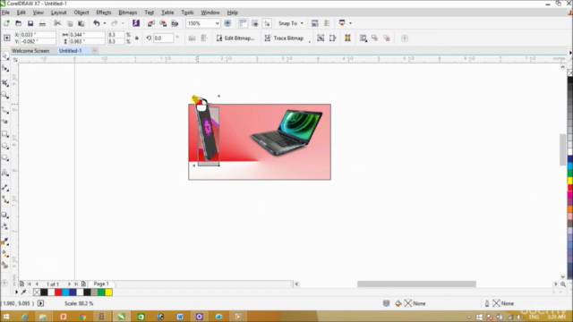Corel Draw - From Straight Line to A Logo – Screenshot 3