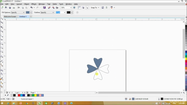 Corel Draw - From Straight Line to A Logo – Screenshot 4