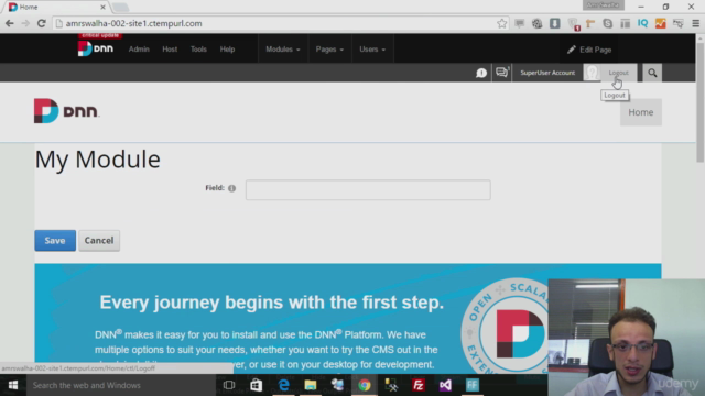 DotNetNuke Development Made Easy For ASP.NET Developers! – Screenshot 1