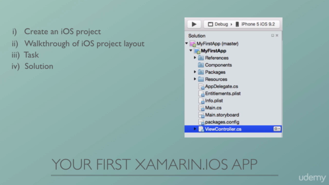 Xamarin iOS - A Master Guide to App Development in C# – Screenshot 1